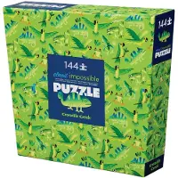 Crocodile Creek Puslespill - 144 Brikker - Nesten Umulig - Ju - - OneSize - Puslespill