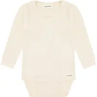 Minymo Body I/e - Rib - White Swan - - 68 - Langermet Body