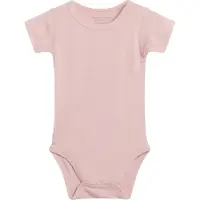 Hust and Claire Body k/e - Bue - Bambus - Rosa - - 56 - Kortermet body