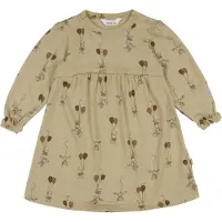 Joha Kjole - Ull - Beige m. Kaniner - - 70 - Kjole