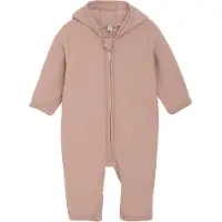 Huttelihut Vårdress - Ullfleece - Mahogany Rose m. Ører - - 68 - Vårdress