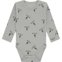 Hust and Claire Baloo Strong Man Body Ull Bambus Forest Fog (92 / 2 år)