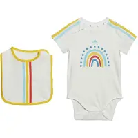 Adidas Gaveeske - Body/Siklesmekke - I 3S - Hvit/Gul - - 3 år (98) - Kortermet body