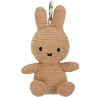 Bon Ton Toys Nøkkelring - 12 cm - Miffy ECO Corduroy - Beige - - OneSize - Nøkkelring