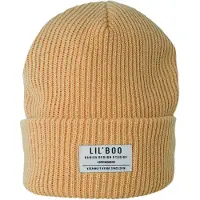 Lil' Boo Copenhagen Lil'Boo Copenhagen Lue - Rib/Strikk - Koselig - Camel - - 4-13 år - Lue