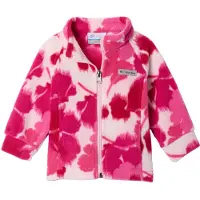 Columbia Sportswear Fleecejakke - Benton Springs II - Pink Ice Blomstring i - - 6-7 år (116-122) - Fleecejakke