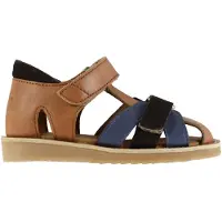 Angulus Sandaler - Tan/Indigo/Dark - - 30 - Sandals