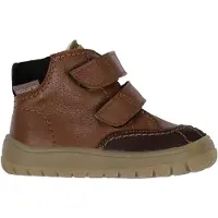 Angulus Vintersko - Tex - Cognac/Søn Yellow/Dark Brown - - 25 - Vinterstøvler
