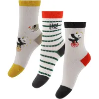 Liewood Sokker - 3-pack - Silas - Sirkus/Sandy Mix - - 19/21 - Sokker