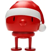 Hoptimist Medium+ Santa Bumble - 10 cm - Rød - - OneSize - Pyntefigur