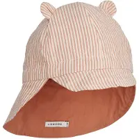Liewood Legionær Hatt - Gorm - Stripe Toscana Rose/Sandy - - 6-9 md - Solhatt