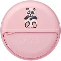 Carl Oscar Snackboks - SnackDisc - 795 ml - Rosa m. Panda - - OneSize - Matboks
