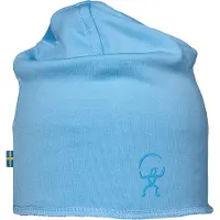 Isbjörn of Sweden Lue m. Fleece - Panda - Sky Blue - - 48-50 cm - Lue