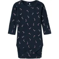 Name it Body I/e - Rib - NbnDab - Dark Sapphire m. Julepinner - - 50 - Langermet Body