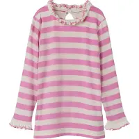 Name it Genser - NmfPrakula - Fuchsia Rosa/Bright White - - 2 år (92) - Genser