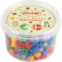 Dantoy Perler - 280 stk. - Tivoli - - OneSize - Perler