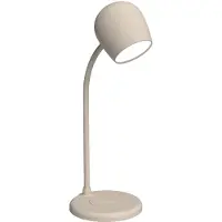 Kreafunk Lampe m. Lader + Høyttaler - Ellie - 12x32 cm - Ivory - - OneSize - Lampe