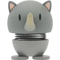 Hoptimist Soft Rhino - 7,6 cm - Grå - - OneSize - Dekorasjon