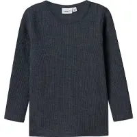 Name it Genser - Ull - Rib - Noos - NmnWax - Ombre Blue - - 2 år (92) - Genser