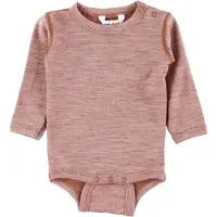 Joha Ull Body Doubleface Melange Rust (100 / 3-4 år)