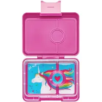 Yumbox Matboks m. 3 rom - Bento-snack - 480 ml - Malibu Purple/ - - OneSize - Matboks