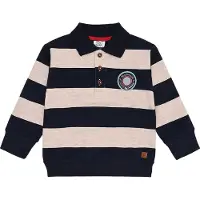 Hust and Claire Collegegenser - HCSejer - Mer Navy m. Striper - - 8 år (128) - Collegegenser