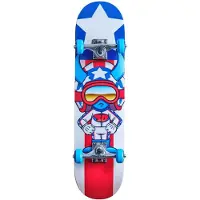 Speed Demons Skateboard - 8" - Tegn fullført - Stjerner - - OneSize - Skateboard