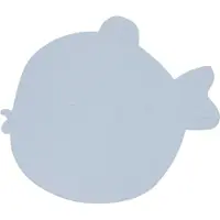 Oyoy Dekkebrikke - Silikon Placemat - Lille Finn - Ice Blue - - OneSize - Dekkebrikke