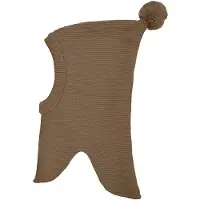 Minymo Balaclava - 2-lags - Ull/Polyakryl - Reinsdyr - - 46 cm - Balaclava - dobbel
