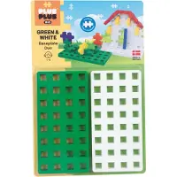 Plus plus BIG - Baseplate Duo - Grønn/Hvit - - OneSize - Klosser