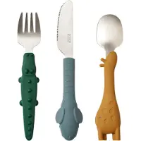 Liewood Barnebestikk - Tove Cutlery Set - Golden Caramel Mix - - OneSize - Bestikk