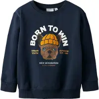 Name it Collegegenser - NmmRiguna - Navy Blazer - - 2 år (92) - Collegegenser