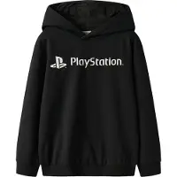 Name it Hettegenser - NkmDario - Playstation - Svart - - 7-8 år (122-128) - Hettegenser