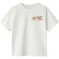 Name it T-skjorte - NkfBoway - Cloud Danser/RED Oransje - - 7-8 år (122-128) - T-skjorte