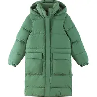 Reima Polstret Jakke - Kumpula - Green Leire - - 12 år (152) - Dunjakke