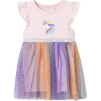 Name it Kjole - NbfHappi - Parfait Pink - - 50 - Kjole