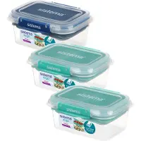Sistema System - Ecommerce 3-pak Stax To Go 3 x 1L rektangulære
