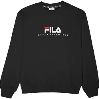 FILA Collegegenser - Carisio - Svart m. Logo - - 13-14 år (158-164) - Collegegenser