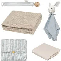 Cam Cam Gaveeske - Baby shower - Classic+ Striper Blue - - OneSize - Koseklut