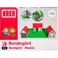 Krea gårdslekesett i tre med 3 fløyer