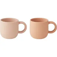 Liewood Kopper - 2-pack - Silikon - Merce - Rose Mix - - OneSize - Kopp