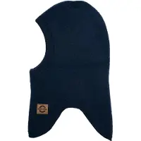 Mikk-Line Balaclava - Ull - 1-lag - Noos - Blue Nights - - 74/80 - Balaclava - enkel
