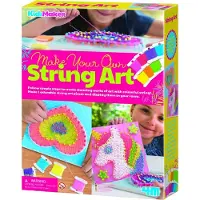 4M - KidzMaker - Lag din egen trådkunst - - OneSize - Kreativt leker