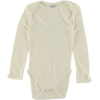 Smallstuff Body I/e - Drop Nål - Off White - - 3 år (98) - Langermet Body