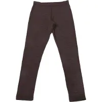 Joha Leggings - Ull - Mørk Brun - - 150 - Leggings