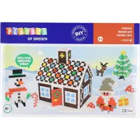Playbox Perlesett - 5000 stk. - Pepperkakehus - - OneSize - Perler