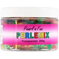 Pearl N Fun Pearl'n Fun Perler - 200 gram - Gjennomsiktig - - OneSize - Perler
