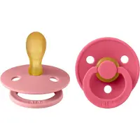 BIBS Colour Smokker - 2-pack - Str. 2 - Symmetrisk - Dusty Pink/ - - OneSize - Smokk