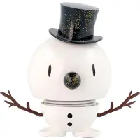 Hoptimist Snowman - Medium+ - 10,8 cm - White/Blue - - OneSize - Dekorasjon