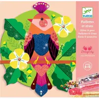 Djeco Kreativt leker - Paljetter og Strass - Paradisio - - OneSize - Kreativt leker